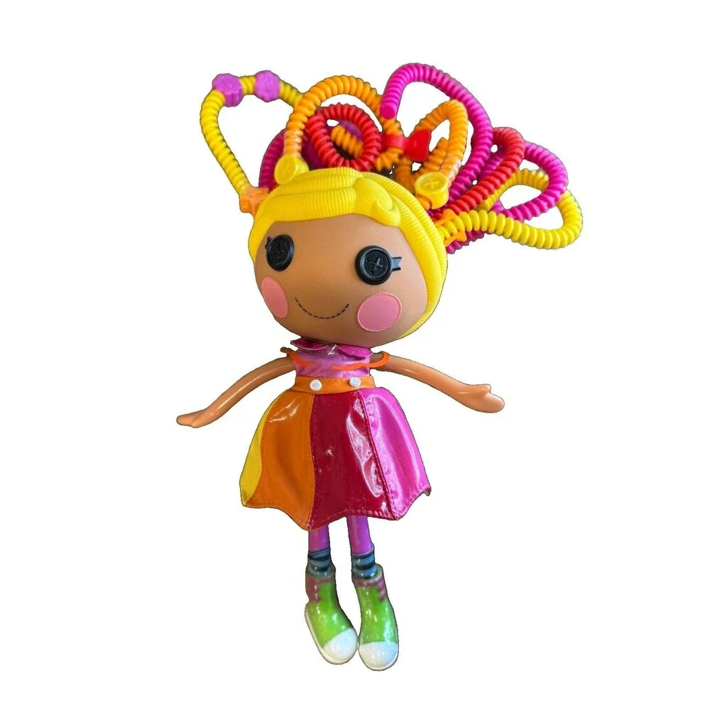 Lalaloopsy Silly Hair Doll April Sunsplash 13” Rainbow Hair Styling Doll 2010